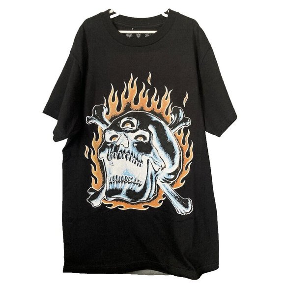 MBM Skull Graphic T-Shirt Size 3XL NWOT - Picture 1 of 3